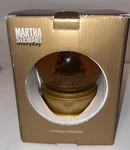 Martha Stewart Vtg Christmas Musical Snowglobe "hark The Herald Angels Sing Nib. Fixed Price $29.99.
