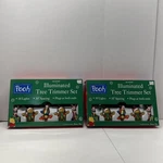 2 - Pooh Illuminated Tree Trimmer Ez Lights, Santa's Best, Ten Set Works. Fixed Price $74.95.