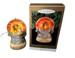 Hallmark 1994 1997 Lion King Simba Sarabi Mufasa Magic Light Keepsake Ornamt Nib. Fixed Price $14.88.