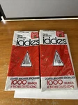 Lot Of 2 Vintage Brite Star Silver Christmas Tinsel Icicles 1000 Strands 18". Fixed Price $12.59.
