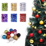 24PCS Christmas Balls Shatterproof Xmas Tree Ornaments Hanging Decor Usa. Fixed Price $7.99.