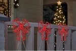 New Home Accents Holiday 10 In. Twinkling Led Bows (3-PACK). Fixed Price $25.00.