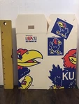 Kansas University Vintage Box Showcasing From 1912-1946, Love Co. Fixed Price $28.84.