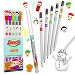 Holiday Smencils - Hb #2 Scented Fun Pencils, 5 Count Stocking Stuffer, Gif.... Fixed Price $17.09.