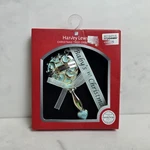 New Harvey Lewis 2015 Baby's First Christmas Ornament With Swarovski Crystals. Fixed Price $14.00.