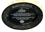 Harley Davidson HDX-99111 "the Giving Plate" Tire Tread Oval Platter 12" 8". Fixed Price $22.10.