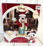 Gemmy 2011 Christmas Disney 4 Ft Mickey Mouse Airblown Inflatable Tested Works. Fixed Price $39.75.