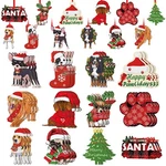 Bucherry 36 Pieces Christmas Wooden Dog Ornaments Tree Ornament.... Fixed Price $22.10.