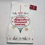 Hallmark Have Yourself Keepsake Ornament Christmas Tea Towel New With Tag. Fixed Price $9.09.