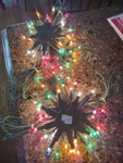 Seasonal Specialties Electrics Starburst Christmas Multi Lights 8 Controls 1995. Fixed Price $48.00.