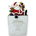 Nib House Of Lloyd Santa & Friends Stocking Hanger Christmas Around The World. Fixed Price $27.99.