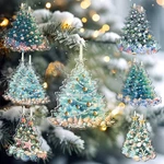 12 Pcs Christmas Beach Ornament Acrylic Seashell Decor For Coastal Tree.... Fixed Price $9.63.