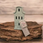 Target Bullseye Ceramic Light Up Seafoam Village House Limited Edition Design. Fixed Price $40.00.