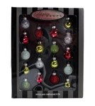Celebrations By Christopher Radko 18 Mini Glass Ball Ornaments Nib. Fixed Price $22.49.