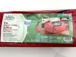 Christmas Artificial Tree Rolling Storage Bag 9 Ft Red Holiday Living New. Fixed Price $23.99.