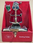 St. Nicholas Square Stocking Holder Santa Claus Christmas Holiday Metal New. Fixed Price $21.00.