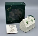 2009 Belleek Porcelain Christmas Ornament Quiet Man Cottage 22ND 3805 Box. Fixed Price $38.95.