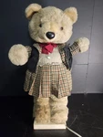 Telco Christmas Animated Motionette Bear 24" Display Figures. Fixed Price $28.99.