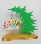 Bestpysanky Hand Painted Mouth Blown Glass Tropical Fish Christmas Ornament. Fixed Price $20.00.