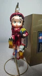 New Vtg '04 Kurt Adler Polonaise "betty Boop Shopper" Glass Ornament W/orig Box. Fixed Price $63.00.