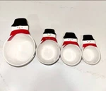 Snowman Measuring Cup Set From Bake Shop, Mc, Christmas Kitchen, New. Fixed Price $22.50.