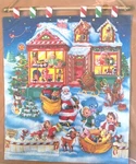 Bucilla Jeweled Felt Advent Calendar Kit Santa's House 32256. Fixed Price $89.99.