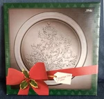 American Glass 13" Christmas Tree Round Platter Original Box #3946. Fixed Price $15.00.