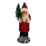 Rare Ino Schaller Bayern Papier Paper Mache Santa Tree Folk Art Signed. Fixed Price $125.00.