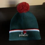 Love Santa Beanie Pom Green Hat-one Size-woman-men-nwot-christmas- Gift. Fixed Price $9.99.