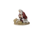 Josephs Studio By Roman 8 Kneeling Santa Figure, Tabletop Christmas. Fixed Price $116.99.