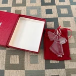 Baccarat Christmas Crystal Ornament 2005 Noel Annual Series In Box France Vtg. Fixed Price $109.99.