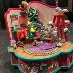 Vintage Matrix Looney Tunes "deck The Halls" Action/lights Music Box Wish You. Fixed Price $85.00.
