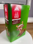 Enchanted Forest 4FT Led Vintage Reindeer Inflatable Christmas Yard. Fixed Price $17.99.