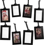 Klikel Hanging Picture Frame Ornaments - Set Of 8 2X3 Black Photo. Fixed Price $22.40.