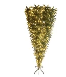 Northlight 9' Sugar Pine Upside Down Artificial Christmas Tree - Unlit. Fixed Price $300.00.