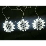 Home Accents 6.5 Ft. 120-LIGHT Led Cool White Twinkle Snowflake String. Fixed Price $18.99.