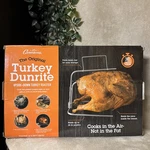 Camerons Turkey Roaster Original Upside Down Dunrite Stainless Steel Cook. Fixed Price $34.99.