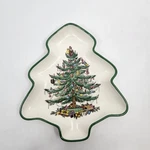 Spode Christmas Tree Shaped Candy Nut Dish S3324 England 7.5" Pre-owned. Fixed Price $11.03.
