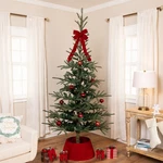 Northlight 6.5' Layered Noble Fir Artificial Christmas Tree - Unlit. Fixed Price $186.49.