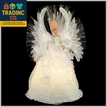 Kurt Adler 14-INCH Multi Fiberoptic Angel Topper. Fixed Price $120.99.