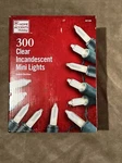 Home Accents Holiday 300L Clear Incandescent Mini Lights Christmas. Fixed Price $14.95.