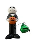 Disney Nightmare Before Christmas Jack Skellington Lighted Pumpkin Blow Mold 24". Fixed Price $39.99.