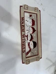 St. Nicholas Square Warm Wishes 14.5" Christmas Snowman Cookie Platter Tray. Fixed Price $22.95.