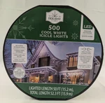 Holiday Time 500 Ct Cool White Led Icicle Lights Wire Christmas Decor New. Fixed Price $23.98.