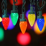 25FT Led Christmas Lights Outdoor, C7 Strawberry String Multicol.... Fixed Price $29.02.