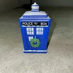 Doctor Who Titans Dr Blind Box Vinyl Figure Rare Tardis W/ Wreath Christmas Snow. Fixed Price $25.00.