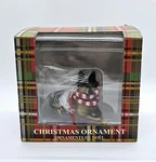Sandicast German Shepherd Dog Christmas Ornament W/ Red & White Scarf. Fixed Price $13.99.