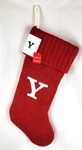 New Wondershop Target Knit Monogram Red & White Christmas Stocking 20" (#yrw). Fixed Price $11.95.