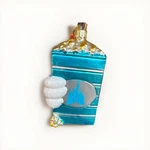 Disney Sketchbook Mickey Popcorn Box Hanging Christmas Ornament. Fixed Price $25.25.