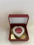 Lenox Yuletide Glowlites Heart Tea Light Candle With Ivory China Vintage Holder. Fixed Price $20.00.